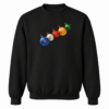 scp-ornament-black-tag-free Festive Christmas Ornaments Crewneck Sweatshirt in black