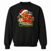 scp-snap-black-tag-free Oh Snap Gingerbread Christmas Crewneck Sweatshirt in black